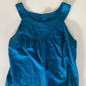 Blue tank top from banana republic